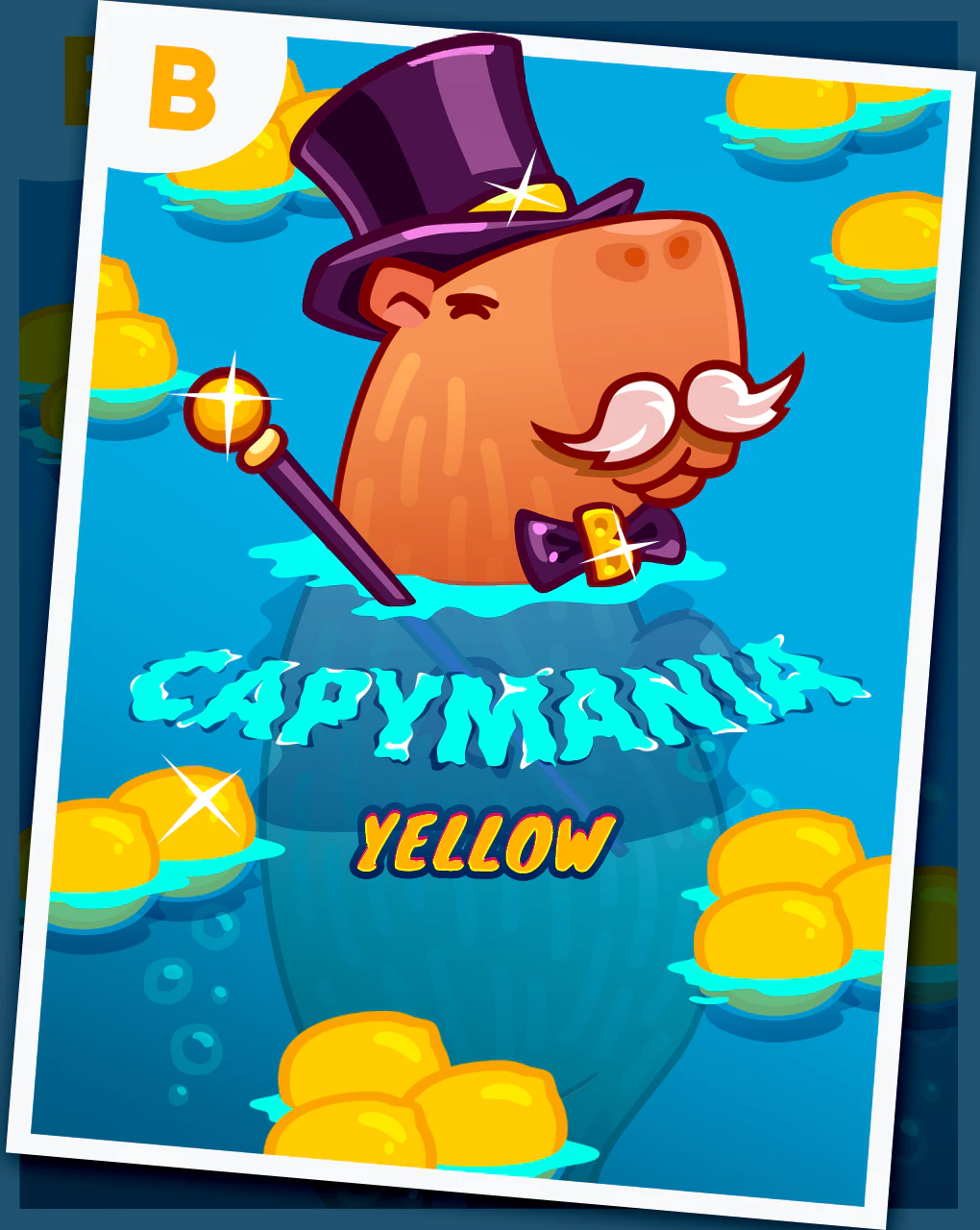 Играть в Capymania Yellow в Иззи казино